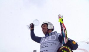 CdM St-Moritz - Le petit globe de la descente pour Fill
