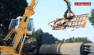 Poullan-sur-Mer (29). Recyclage : une presse-cisaille unique en France