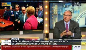 Crise des réfugiés: "Le prix de la coopération entre l'Europe et la Turquie est exagéré, démesuré ou plutôt absurde", Jean-Louis Bourlanges