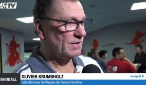 Handball - Krumbholz : "Gagner les deux matches qu'il reste"