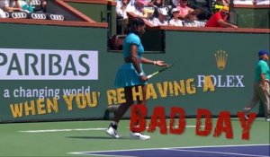 Indian Wells - Serena calme ses nerfs sur sa raquette
