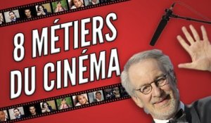 Top 8 des métiers du cinéma, y'a du monde en fait