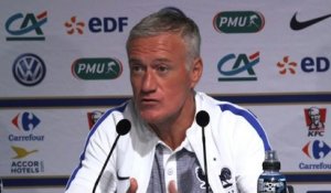 Equipe de France: pour Deschamps, il faut "avoir un plan B, voire C"