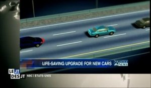 Les Etats-Unis inventent des voitures qui freinent automatiquement devant un obstacle - Regardez