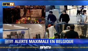Bruxelles: une minute de silence observée devant l'Hôtel de ville de Paris