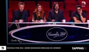 Nouvelle Star 2016 : André Manoukian ridiculise un candidat après sa prestation (Vidéo)