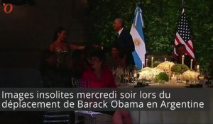 Barack Obama danse le tango en Argentine