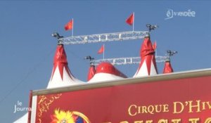 La Roche-sur-Yon : Dans les coulisses du cirque Bouglione