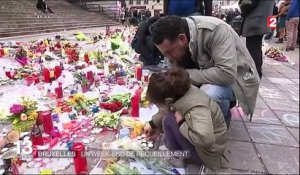 Attentats de Bruxelles : les hommages se multiplient