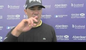 Scottish Open (T2) : La réaction de Grégory Havret