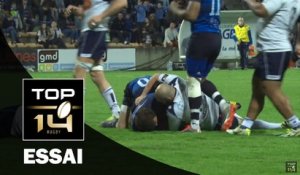 TOP 14 – Agen - Montpellier : 21-45 – Essai 2 Bismarck DU PLESSIS (MON) – J19 – saison 2015-2016