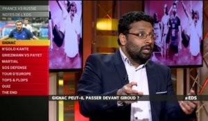 EDS - L'Equipe du Soir (extrait) : Gignac peut-il passer devant Giroud ?