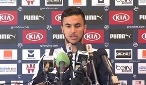 Conférence - Adam Ounas avant Monaco-Bordeaux