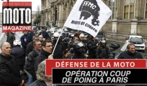 Paris : les motards en colère s'invitent à la mairie