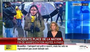 Manifestation: Incidents place de la Nation à Paris