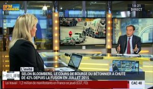 Fusion Lafarge-Holcim: "La réussite d'un projet pareil ne peut pas se juger sur six mois", Bruno Lafont - 31/03