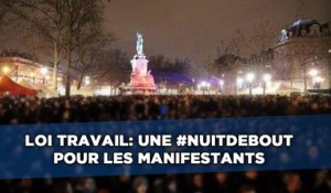 Loi travail: Les manifestants ont passé la #NuitDebout place de la République