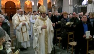 Religion : Célébration de la messe chrismale (Vendée)