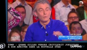 TPMP : Quand Gilles Verdez critiquait JoeyStarr à son arrivée dans la Nouvelle Star (vidéo)