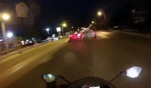 Road Rage au Canada : un automobiliste fait face à des motards