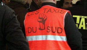 Les taxis toulousains mobilisés pour la 2e journée consécutive