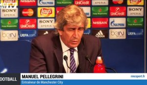 Man. City - Pellegrini : "Ce sera du 50/50 contre Paris"