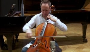 Brahms : 3ème mouvement de la Sonate Op.38 par Henri Demarquette et François Dumont I Le live de le Matinale