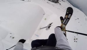 David Wise : record du monde du saut à skis le plus haut