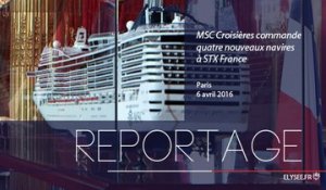 [REPORTAGE] MSC Croisières commande quatre nouveaux navires à STX France