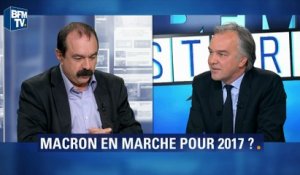 Philippe Martinez: Macron n'a choisi "ni la droite, ni la gauche, mais le Medef"