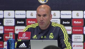 32e j. - Zidane : ''Benzema et Varane s’entraîneront à part''