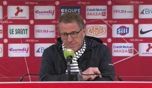 Après Brest - HAC, réaction d'Alex Dupont