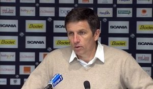 Angers 0-0 Gazélec Ajaccio : les réactions de S. Moulin et T. Laurey