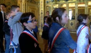 Paris : Le CMJ de Saint-Hilaire-de-Riez visite le Sénat