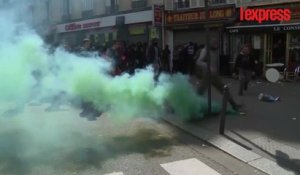 Loi Travail: affrontements entre manifestants et CRS à Paris