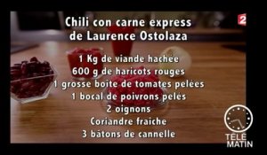 Gourmand - Chili con carne express de Laurence Ostolaza - 2016/04/15