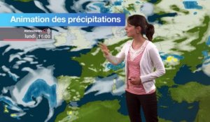 Prévisions météo pour la journée du Lundi 18 Avril