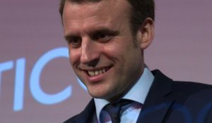 Présidentielle: Macron en tête à gauche, selon un sondage