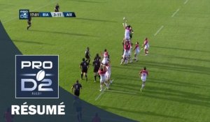 PRO D2 - Résumé Biarritz-Provence Rugby: 32-28 - J27 - Saison 2015/2016