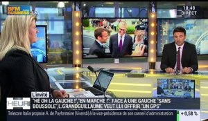 "La gauche a perdu sa boussole, offrons-lui un GPS !": "François Hollande a trouvé le fond du livre intéressant", Laurent Grandguillaume - 27/04