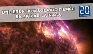 La première éruption solaire filmée en haute définition par la NASA