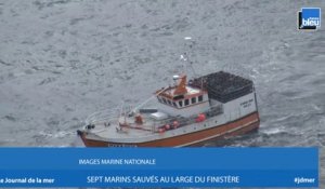 JOURNAL DE LA MER | des marins sauvés au large du Finistère