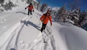 Il déclenche la colère d'un skieur hors-piste