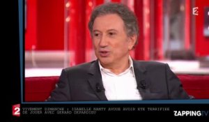 Vivement Dimanche : Isabelle Nanty avoue avoir été terrifiée de jouer avec Gérard Depardieu