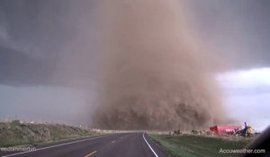 Au coeur d'une tornade