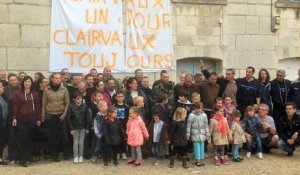 Blocage de la centrale de Clairvaux lundi 9 mai