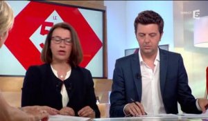 Cécile Duflot indignée par Emmanuel Macron dans "C à Vous"