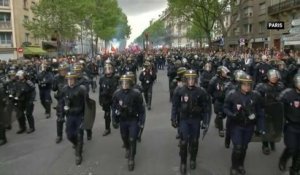 Nouvelles violences en marge des manifestations contre la loi travail - Le 12/05/2016 à 22:38