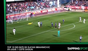 Compilation des 10 plus beaux buts de Zlatan Ibrahimovic de la saison 2016