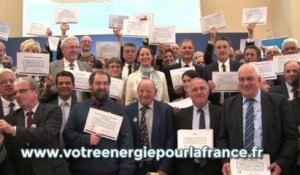 12 mai 2016 : signature de 80 conventions d'appui financier Territoire à énergie positive pour la croissance verte